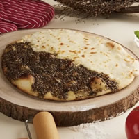 Za'ater Open Cheese